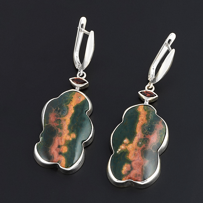 

Серьги агат (серебро 925 пр.)