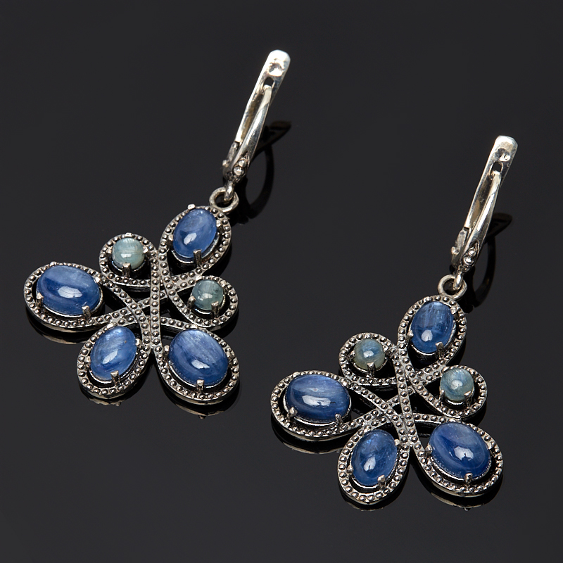 

Серьги кианит синий (серебро 925 пр.)