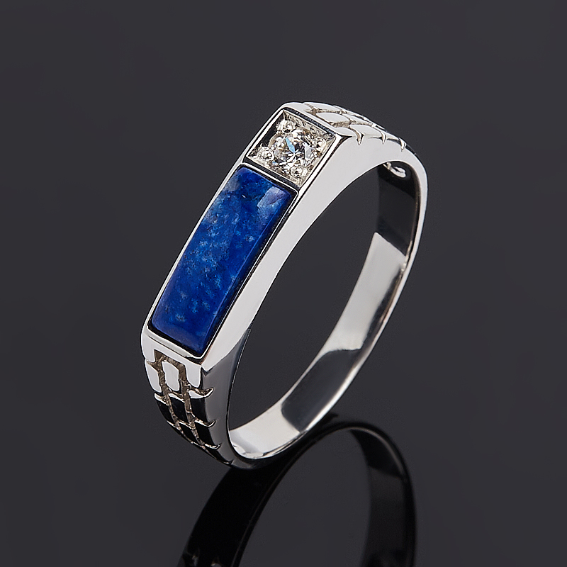 

Кольцо лазурит (серебро 925 пр.) размер 20