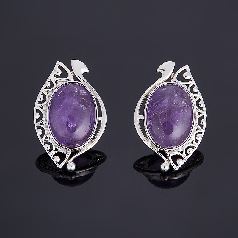 

Серьги аметист (серебро 925 пр.)