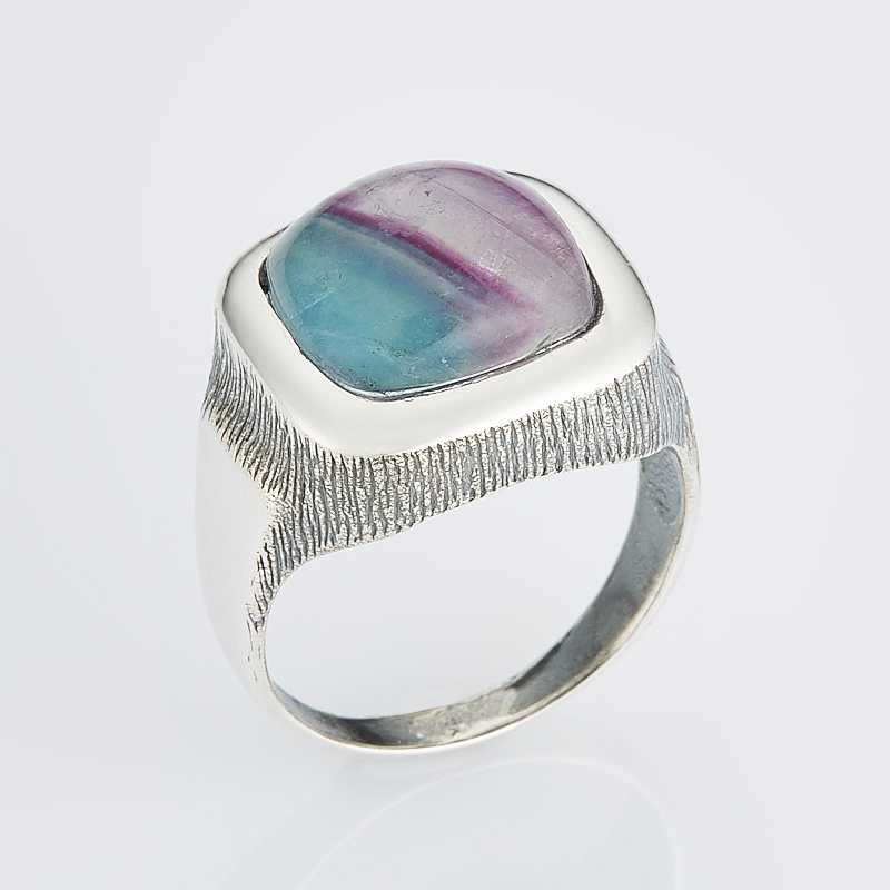 

Кольцо флюорит (серебро 925 пр.) размер 18