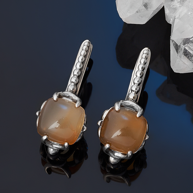 

Серьги сердолик (серебро 925 пр.)