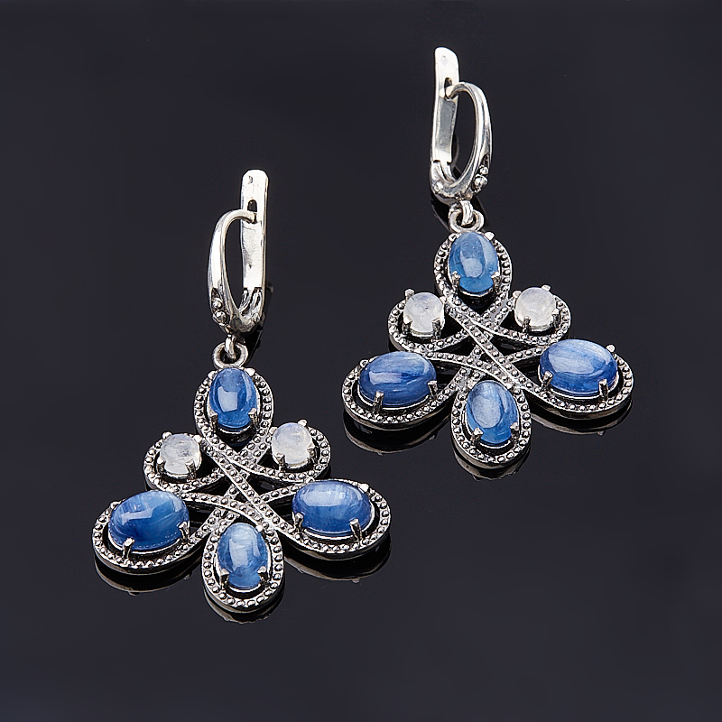 

Серьги кианит синий (серебро 925 пр.)