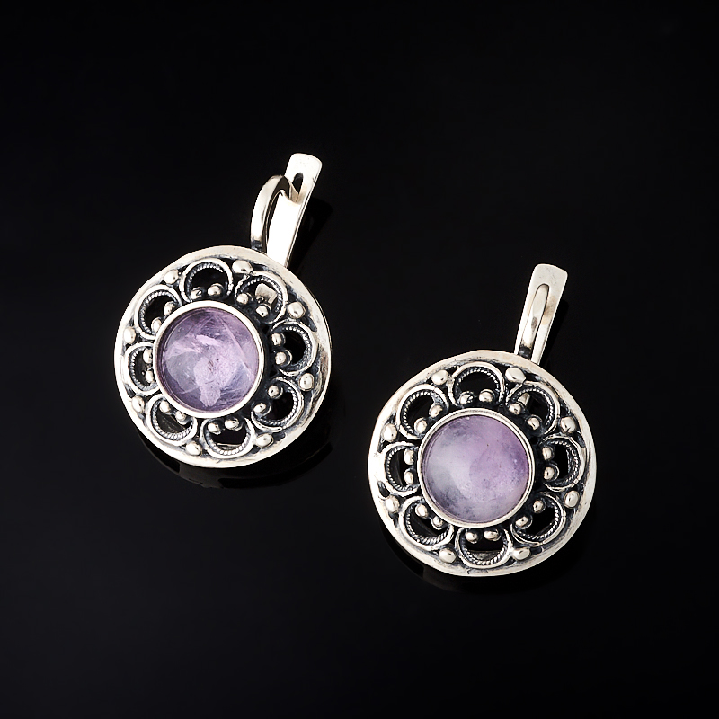 

Серьги аметист (серебро 925 пр.)