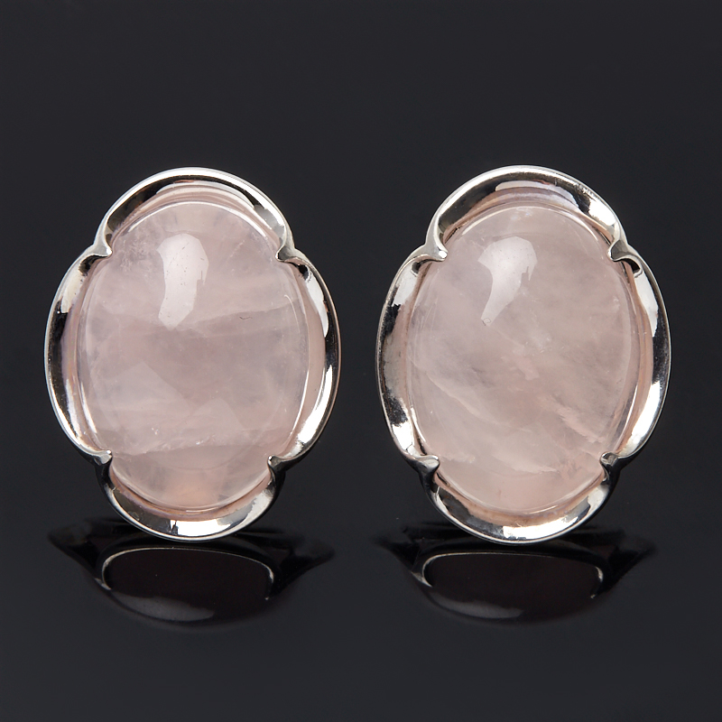 

Серьги розовый кварц (серебро 925 пр.)
