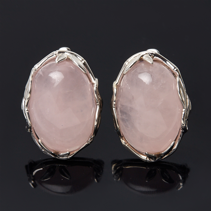 

Серьги розовый кварц (серебро 925 пр.)