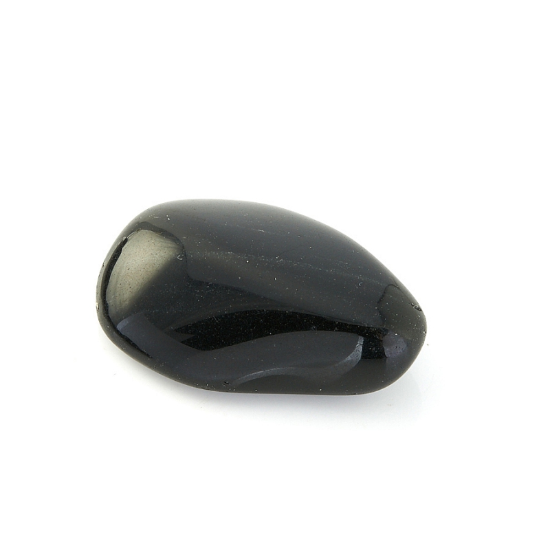 Галтовка обсидиан черный Мексика (2,5-3 см) (1 шт)