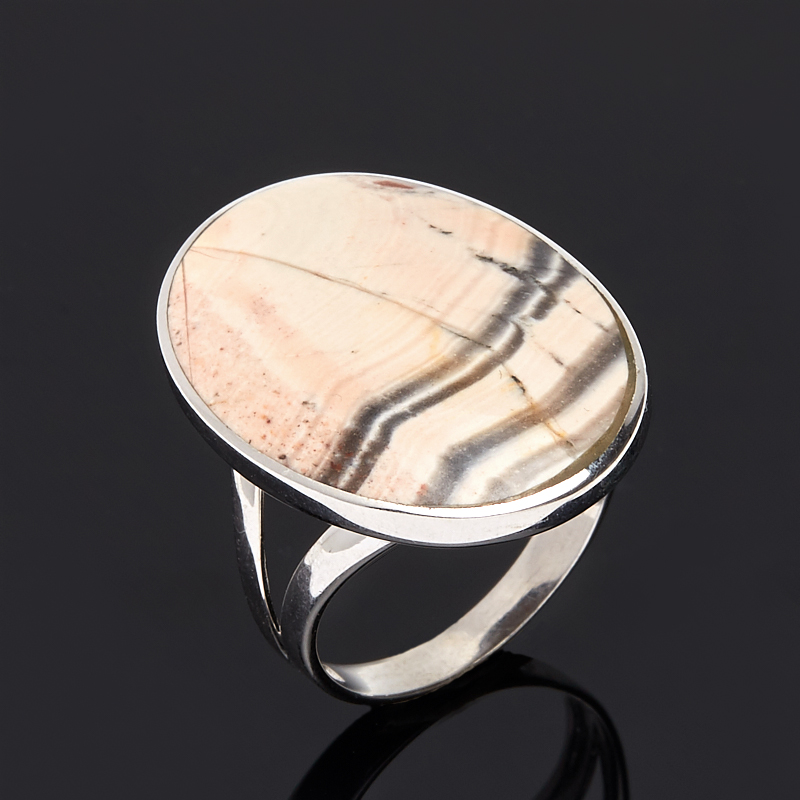 

Кольцо яшма (серебро 925 пр.) размер 18