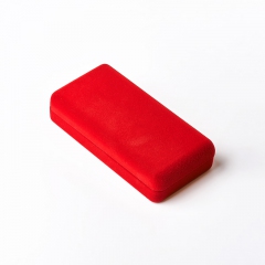 Подарочная упаковка под кулон/цепь (футляр) (красный) 110х60х20 мм