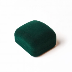 Подарочная упаковка под кольцо (футляр) (зеленый) 60х55х35 мм