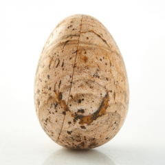 Яйцо яшма рисунчатая (песочная) Намибия 2,5 см