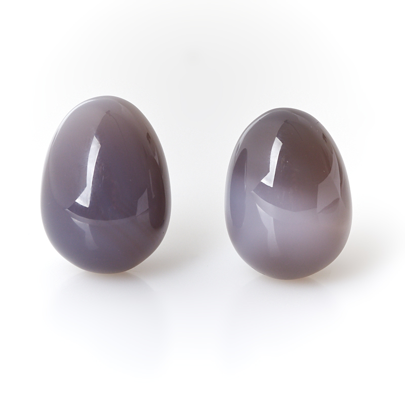 Яйцо агат серый Ботсвана 2,5 см