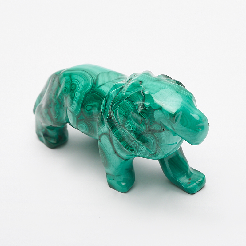 

Лев малахит 6,5 см