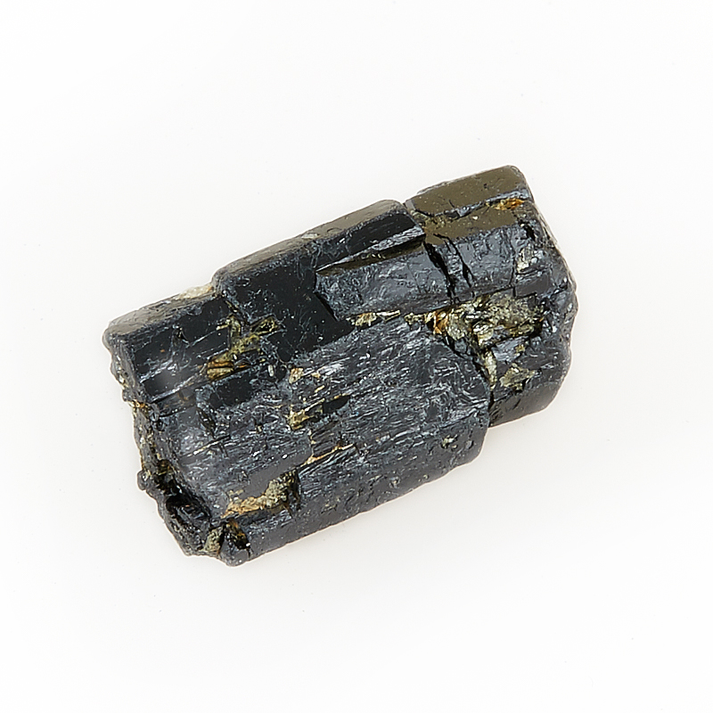 Кристалл турмалин черный (шерл) Россия (1-1,5 см) 1 шт