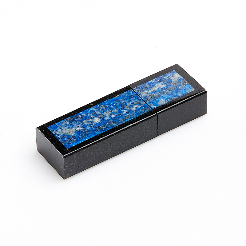 USB-флеш-накопитель долерит, лазурит 8 Гб 6 см