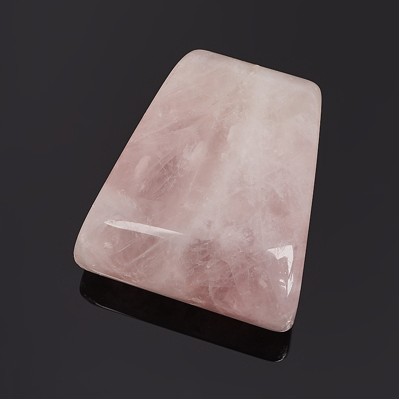 Кулон розовый кварц Намибия 3,5 см