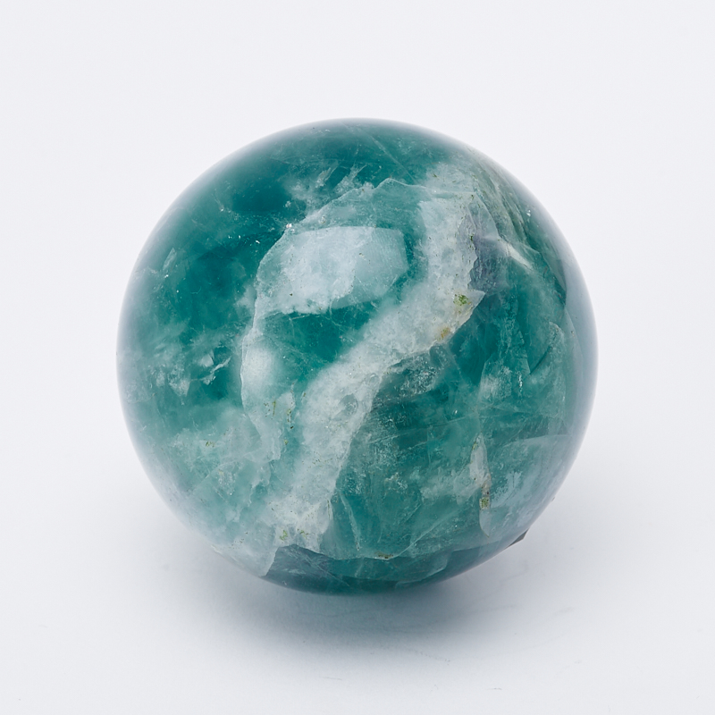 

Шар флюорит зеленый 5,5 см
