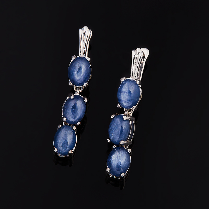 

Серьги кианит синий (серебро 925 пр.)
