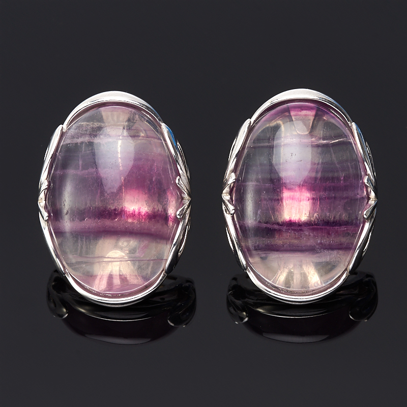 

Серьги флюорит фиолетовый (серебро 925 пр.)