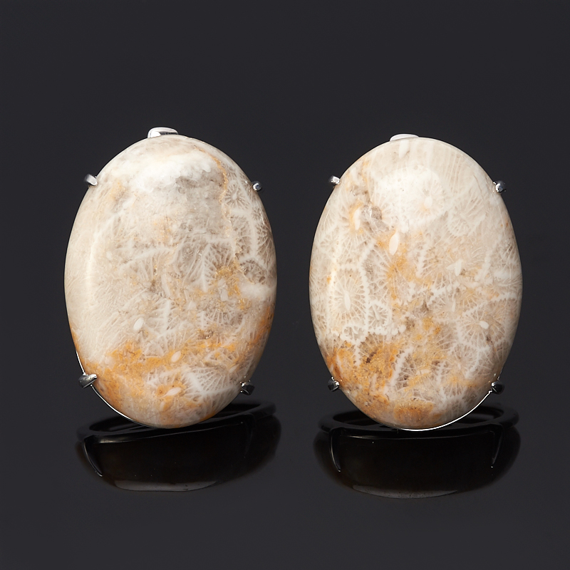 

Серьги коралл (серебро 925 пр.)