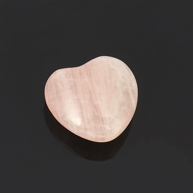 Сердечко розовый кварц Бразилия 2,5 см