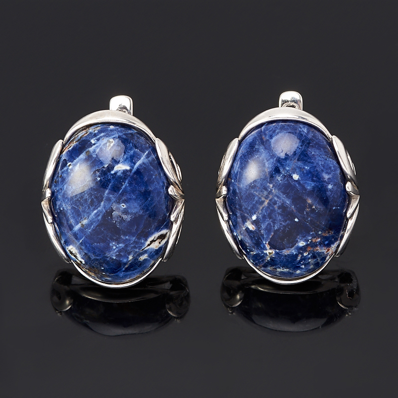

Серьги содалит (серебро 925 пр.)