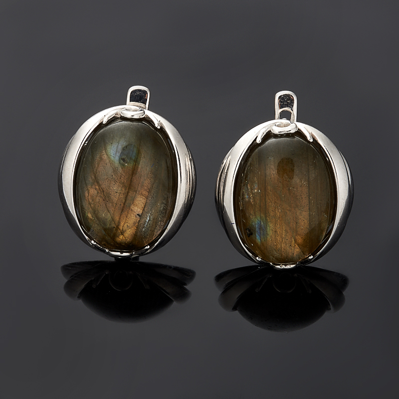 

Серьги лабрадор (серебро 925 пр.)