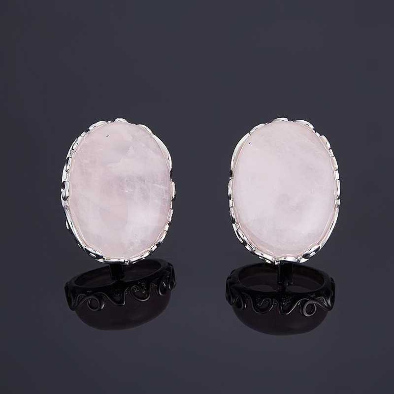 

Серьги розовый кварц (серебро 925 пр.)