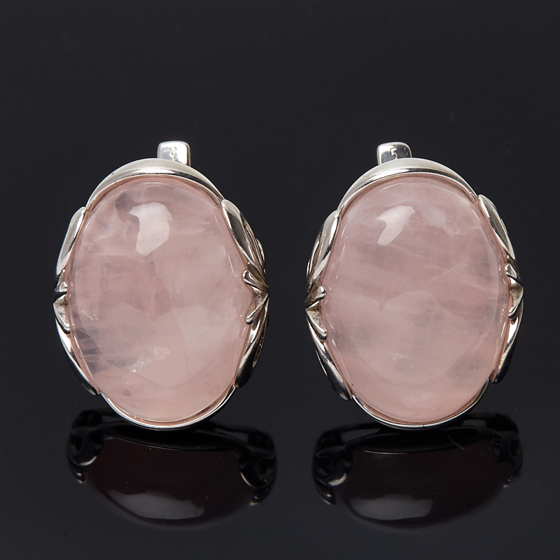 

Серьги розовый кварц (серебро 925 пр.)