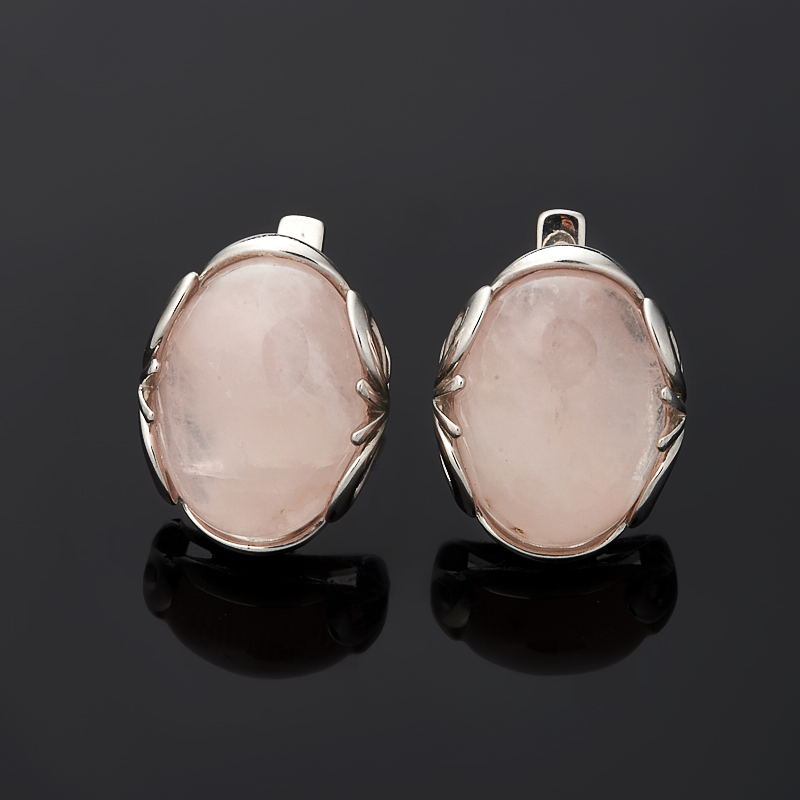 

Серьги розовый кварц (серебро 925 пр.)
