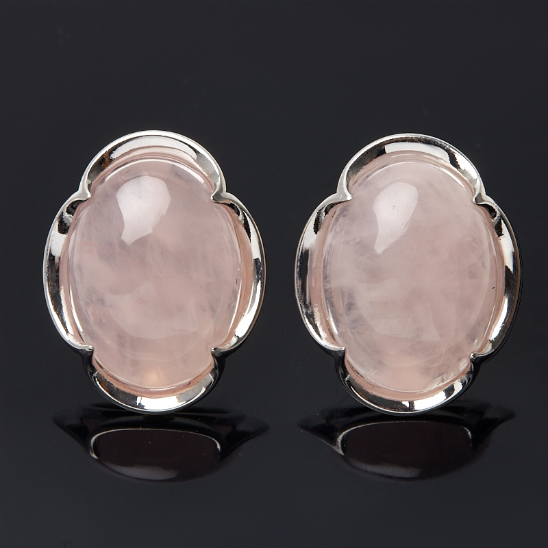 

Серьги розовый кварц (серебро 925 пр.)