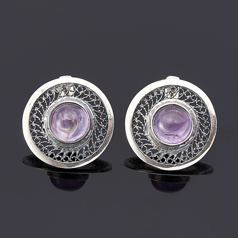 

Серьги аметист (серебро 925 пр.)