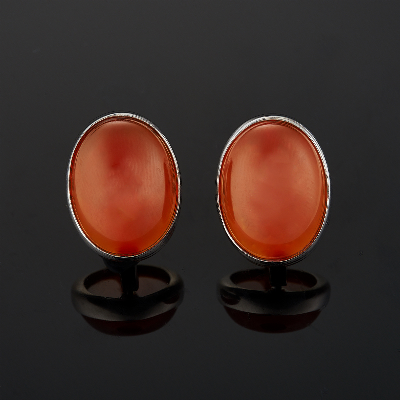 

Серьги сердолик (серебро 925 пр.)