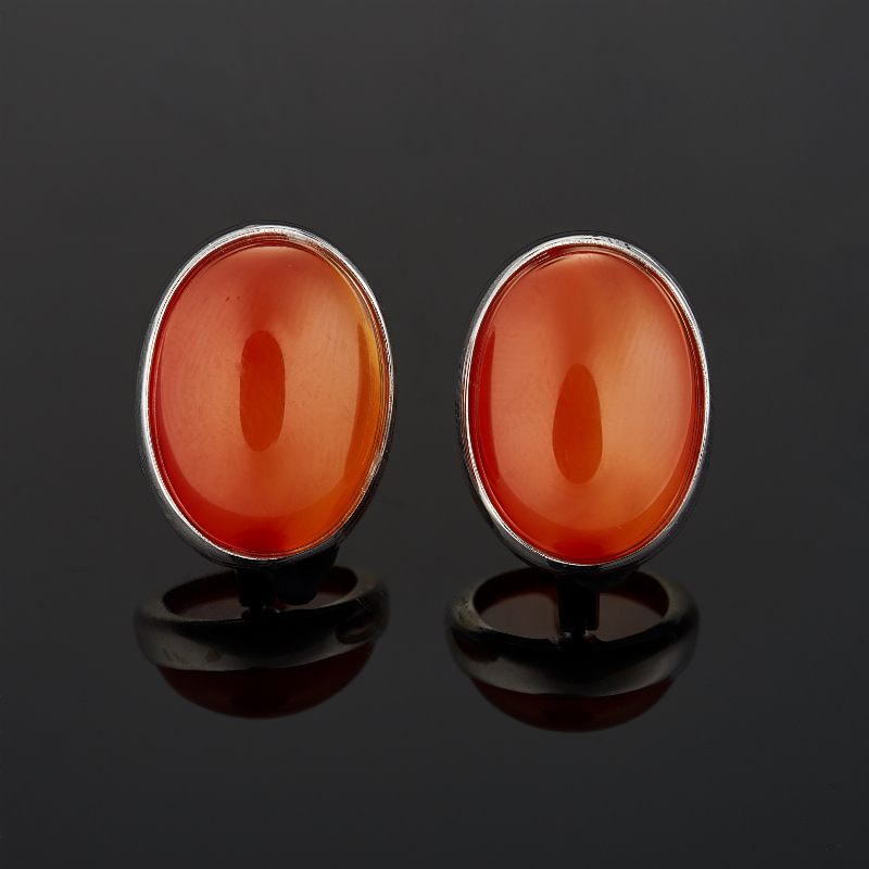 

Серьги сердолик (серебро 925 пр.)