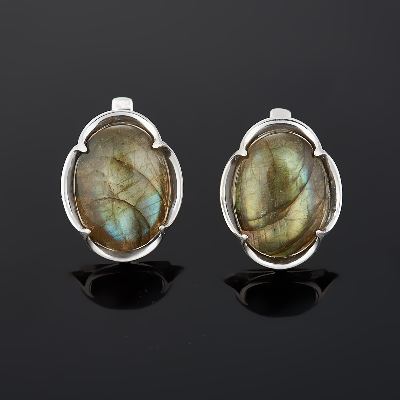 

Серьги лабрадор (серебро 925 пр.)