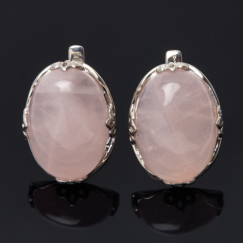 

Серьги розовый кварц (серебро 925 пр.)