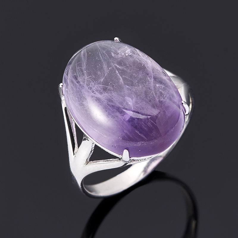 

Кольцо аметист (серебро 925 пр.) размер 18