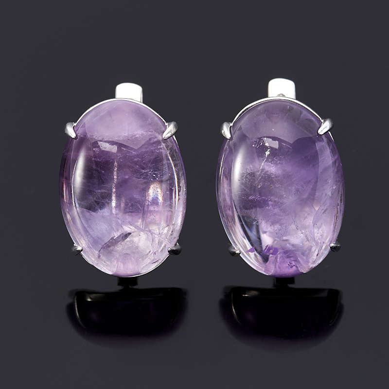 

Серьги аметист (серебро 925 пр.)