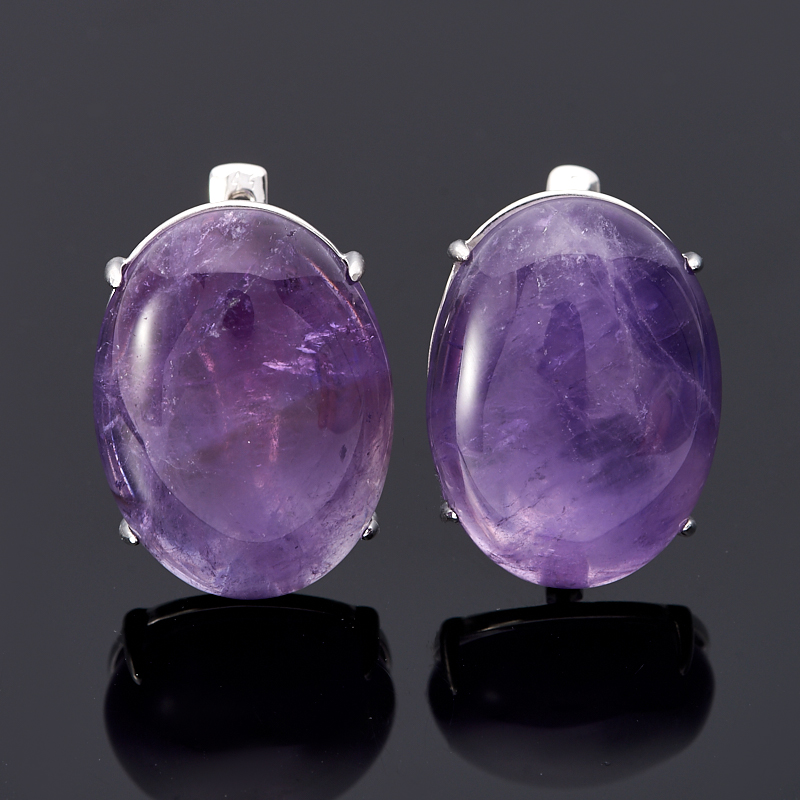 

Серьги аметист (серебро 925 пр.)