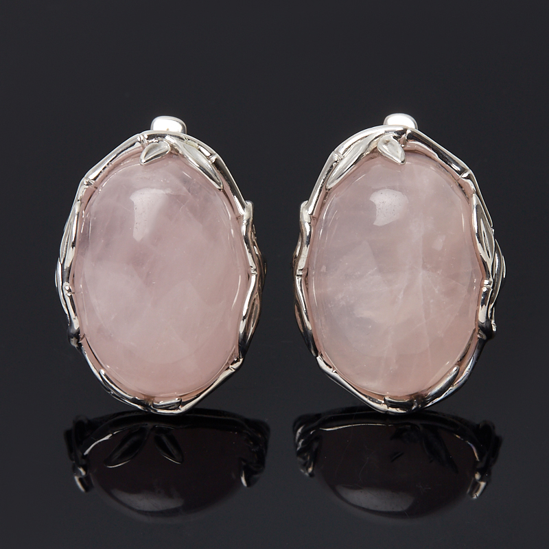 

Серьги розовый кварц (серебро 925 пр.)