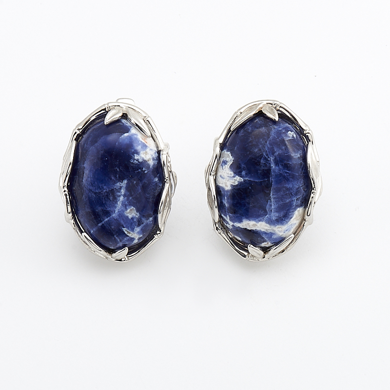 

Серьги содалит (серебро 925 пр.)