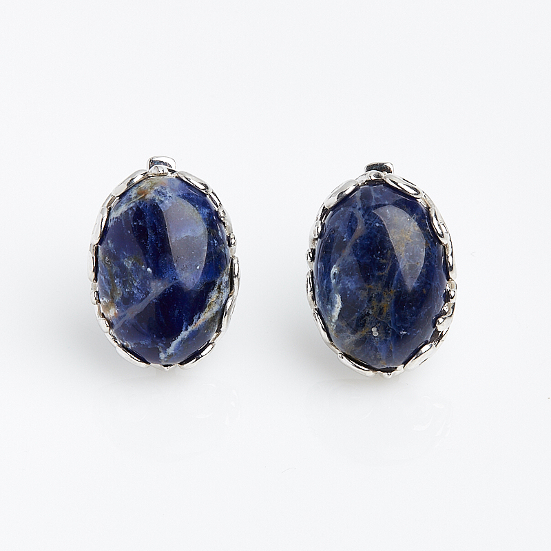 

Серьги содалит (серебро 925 пр.)
