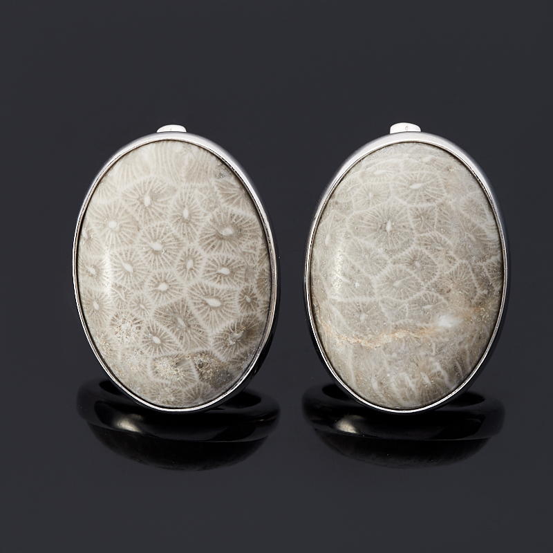 

Серьги коралл (серебро 925 пр.)