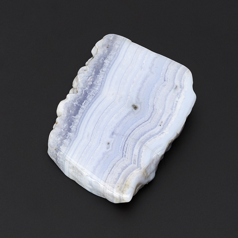 

Срез агат голубой XS