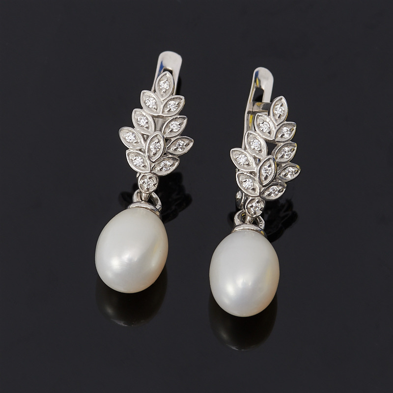 

Серьги жемчуг белый (серебро 925 пр.)