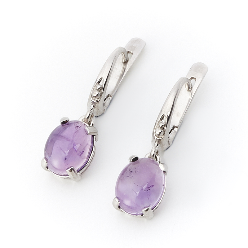 

Серьги аметист (серебро 925 пр.)