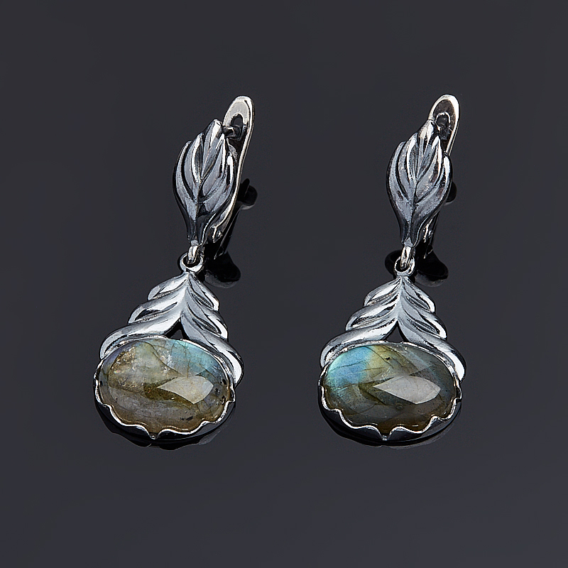 

Серьги лабрадор (серебро 925 пр.)