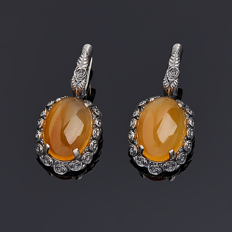 

Серьги сердолик (серебро 925 пр.)