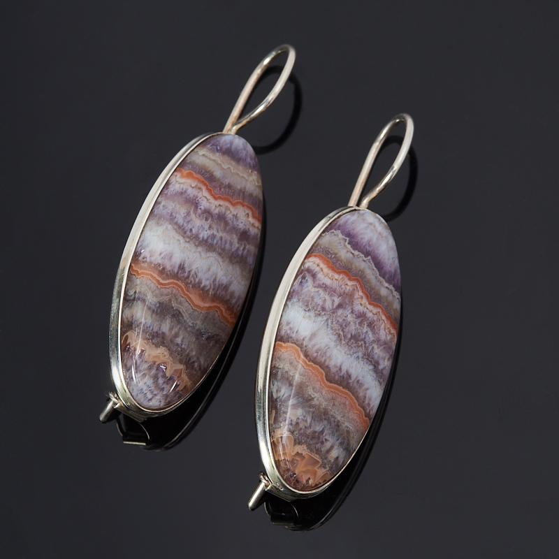 

Серьги агат (серебро 925 пр.)