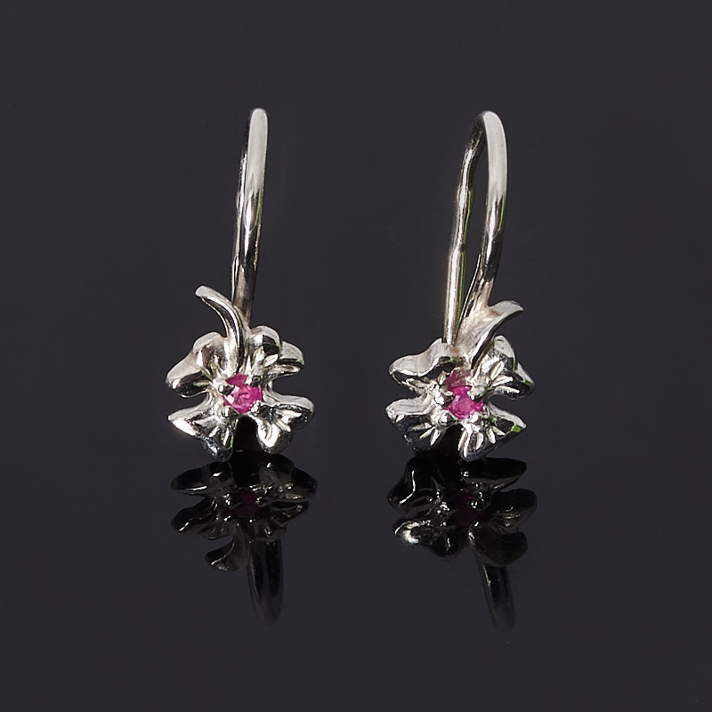 

Серьги рубин огранка (серебро 925 пр.)